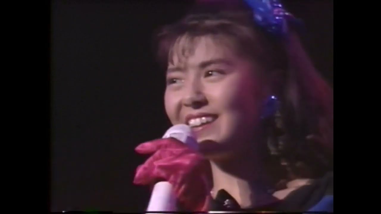 南野陽子　マニキュアがかわく間に　89年サマーコンサート　YOKO MINAMINO