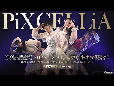 PiXCELLiA【 2023.12.31 IDOL大博覧会 大晦日キネマ祭り 】