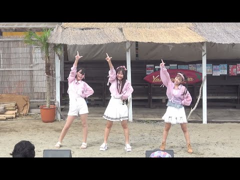 CoCoRo学園（群馬県大泉町ご当地アイドル）_2024.9.29「海de Live & 撮影会」阿字ヶ浦海岸（葵ひな・音羽りの・白鳥さき）